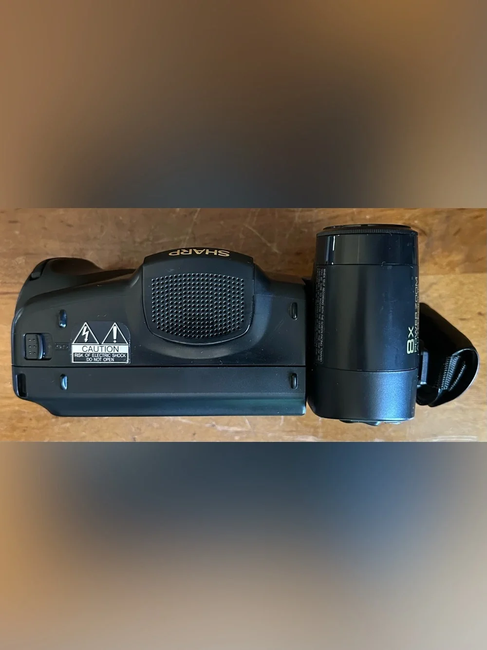 Sharp VL-E37 Super 8 Hi-Fi Monaural Video Viewcam Camera FOR PARTS/REPAIR